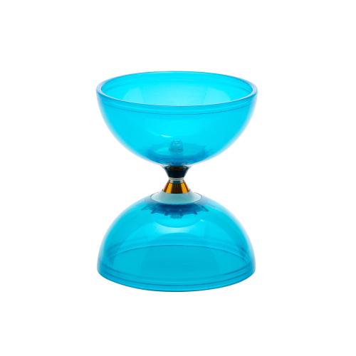 Schuldiabolo Orbit mit Freilaufachse und Handstäben - blau